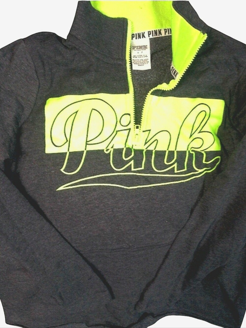 PINK Victoria's Secret Gray Pullover  SIZE S